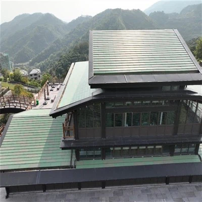 Painéis de bloqueio plano de telhas retangulares